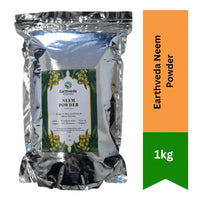 EarthVeda Neem Powder (Neem Churna) | 100g - Bitter Herbal Powder for Skin Purifying, Blood Detox & Natural Acne Management | South Africa | India Bazaar