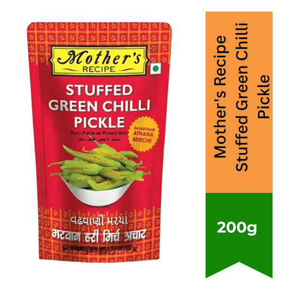 Mother's Recipe Stuffed Green Chilli Pickle|BB:07.FEB.2026