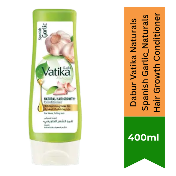 Dabur Vatika Naturals Spanish Garlic_Naturals Hair Growth Conditioner|BB:NOV.2026
