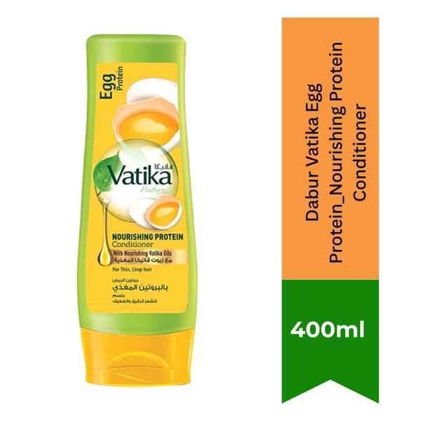Dabur Vatika Egg Protein_Nourishing Protein Conditioner |BB:MAR.2026