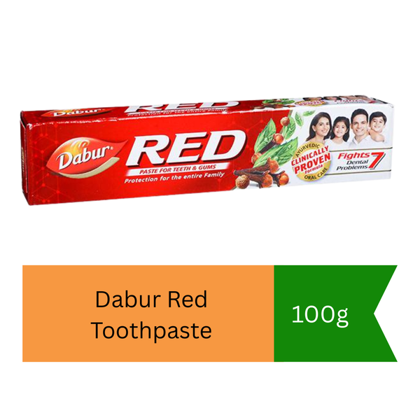 Dabur Red Toothpaste - 100g |BB:NOV.2025