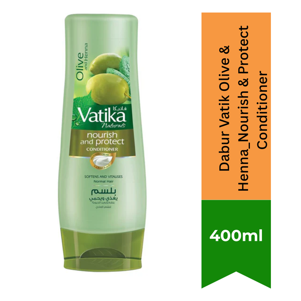 Dabur Vatik Olive & Henna_Nourish & Protect Conditioner |BB:OCT.2027