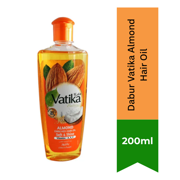 Dabur Vatika Almond Hair Oil |BB:MAR.2027
