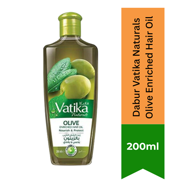Dabur Vatika Naturals Olive Enriched Hair Oil |BB:APR.2027