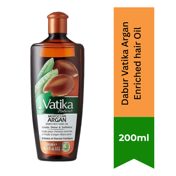 Dabur Vatika Argan Enriched hair Oil |BB:MAR.2027