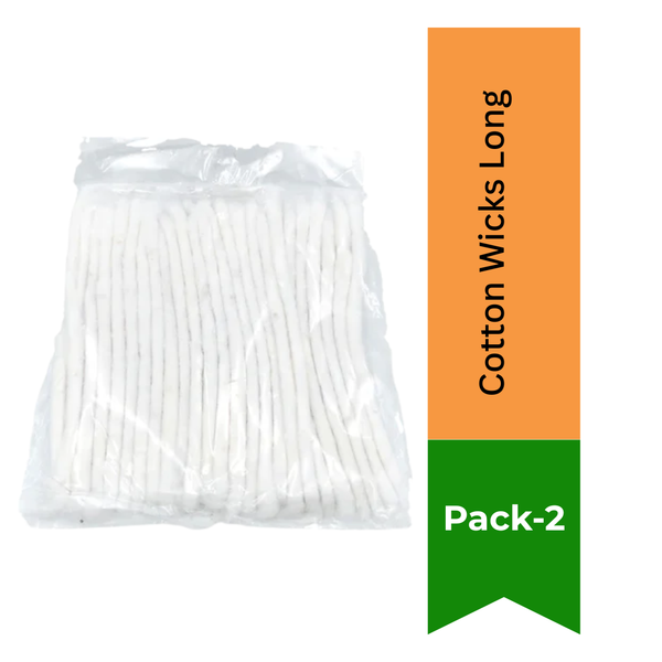 Cotton Wicks Long 2 Packs