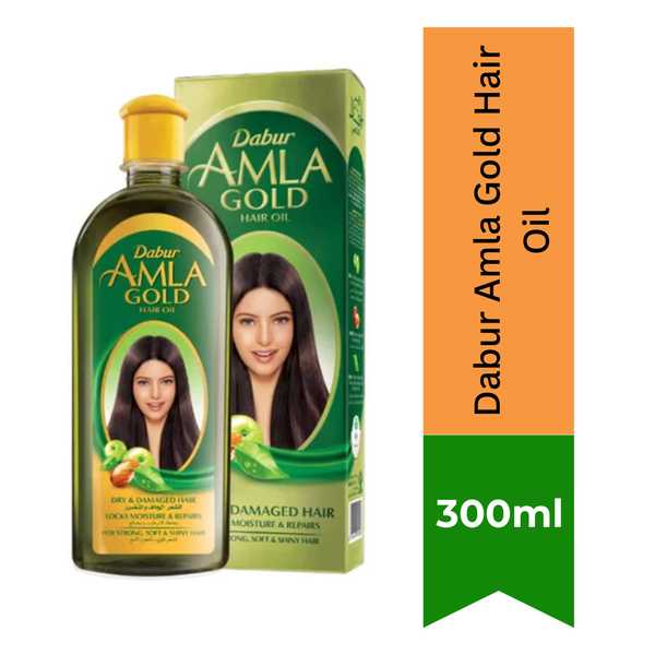 Dabur Amla Gold Hair Oil 300ml|BB:APR.2027
