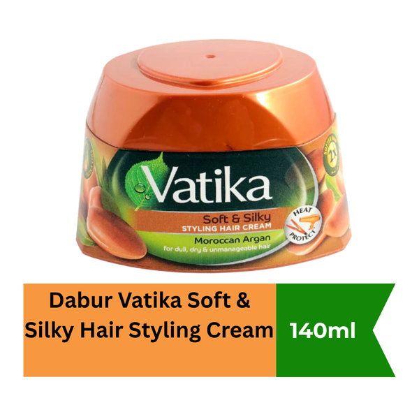 Dabur Vatika Soft & Silky Hair Styling Cream|BB:AUG.2027