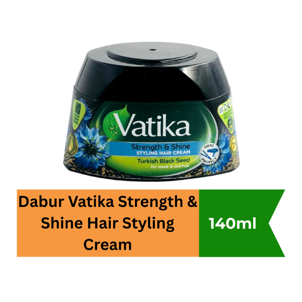 Dabur Vatika Strength & Shine Hair Styling Cream|BB:JUL.2027