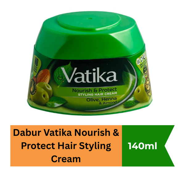 Dabur Vatika Nourish & Protect Hair Styling Cream|BB:AUG.2027