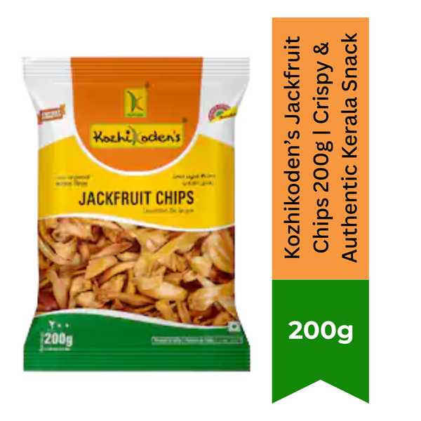 Kozhikoden’s Jackfruit Chips 200g | Crispy & Authentic Kerala Snack|BB: