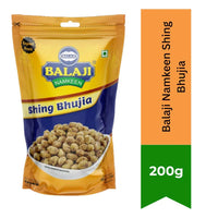 Balaji Spicy Peanut Sev / Sing Bhujia | 190g - Crunchy Besan-Coated Batter Fried Peanuts, Zesty Chatpata Ready-to-Eat Party Munchies | South Africa | India Bazaar