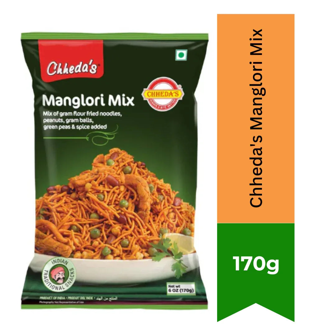 Chheda’s Spicy Snack Mix / Manglori Mix | Crunchy Savoury Mix | Ready-to-Eat Snack | South Africa | India Bazaar