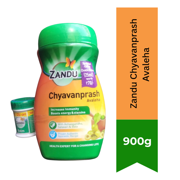 Zandu Chyavanprash Avaleha - 900g|BB:FEB.2027