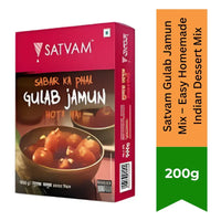 Satvam Milk Dumpling Dessert Mix / Gulgula/ Gulab Jamun Mix | Soft, Sweet & Syrup-Soaked | Durban-Style Gulgula Dessert | Easy Homemade Treat | South Africa | India Bazaar