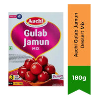 Aachi Milk Dumpling Dessert Mix / Gulab Jamun Mix 180g | Soft, Sweet & Syrup-Soaked | Durban-Style Gulgula Dessert | Easy Homemade | South Africa | India Bazaar