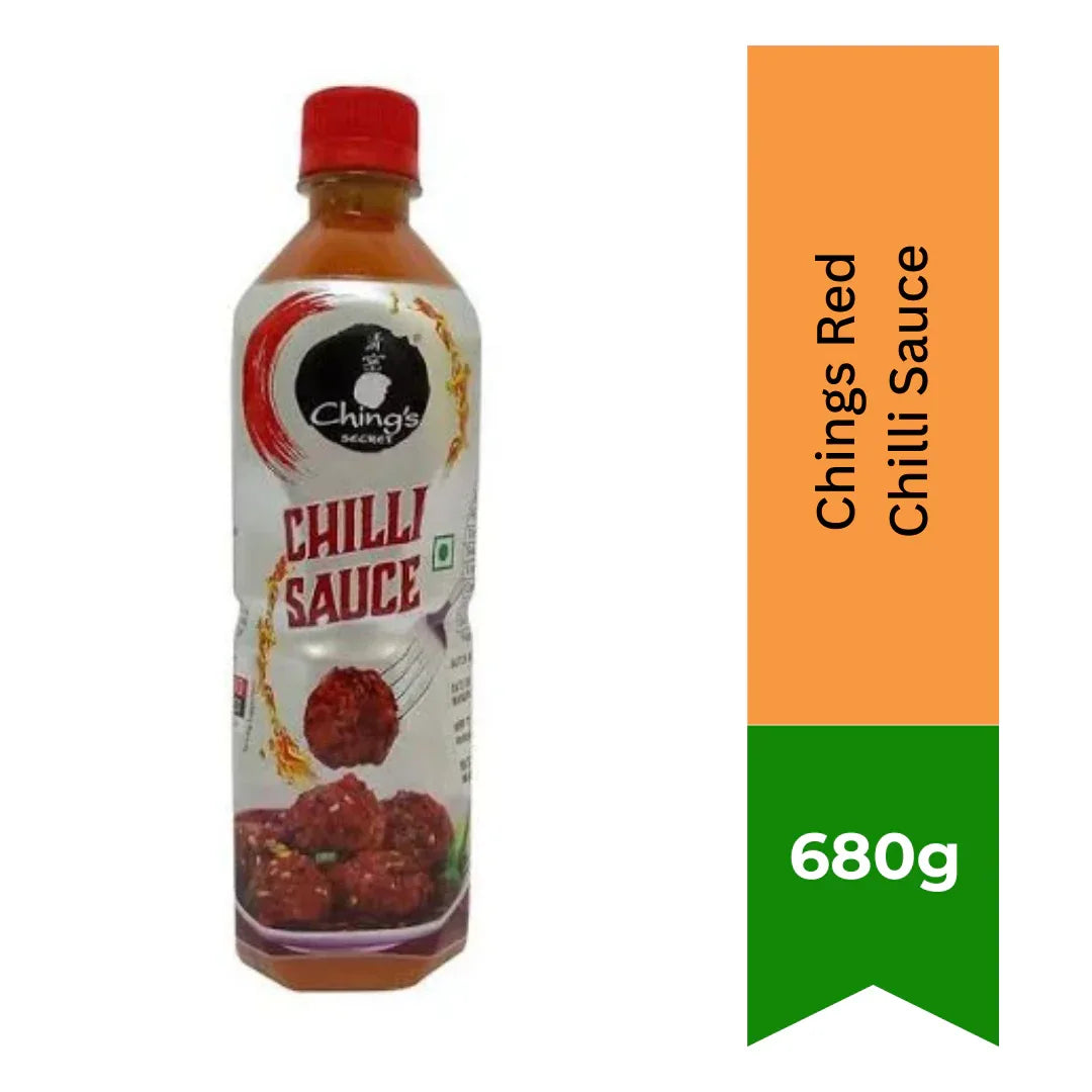 Ching's Secret Red Chilli Sauce (Lal Marchu Chinese Sauce) | 680g - Sweet & Fiery Hot Pepper Glaze for Szechuan Stir-Fries, Spring Rolls & Momos Dipping | South Africa | India Bazaar
