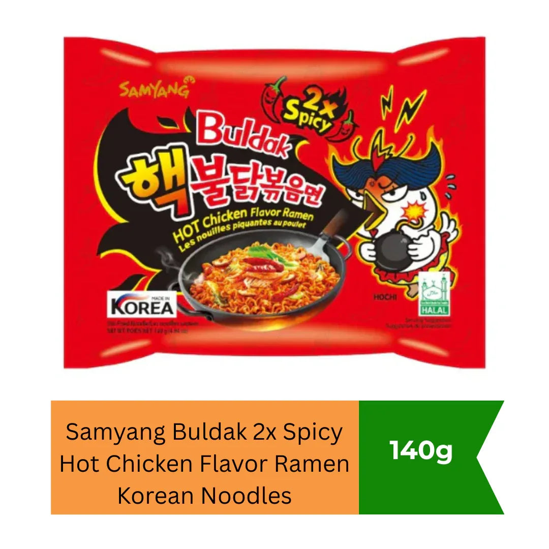 Samyang Buldak 2x Spicy Hot Chicken Flavor Ramen Korean Noodles 140g