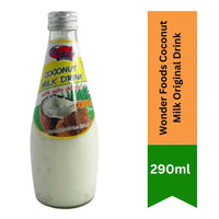 Wonder Foods Coconut Milk Original Drink | 300ml - Smooth Dairy-Free Plain Coconut Milk Liquid Refreshment, Tropical Thirst Quencher | South Africa | India Bazaar