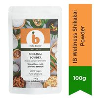 IB Wellness Shikakai (Acacia Concinna) Powder – Natural Hair Cleanser & Conditioner | Ayurvedic Scalp Care