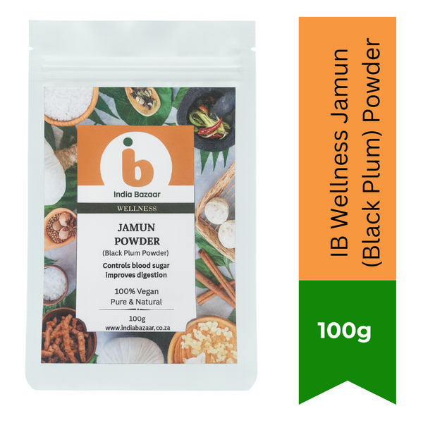IB Wellness Jamun (Black Plum) Powder – Natural Diabetic Support & Antioxidant-Rich Superfood