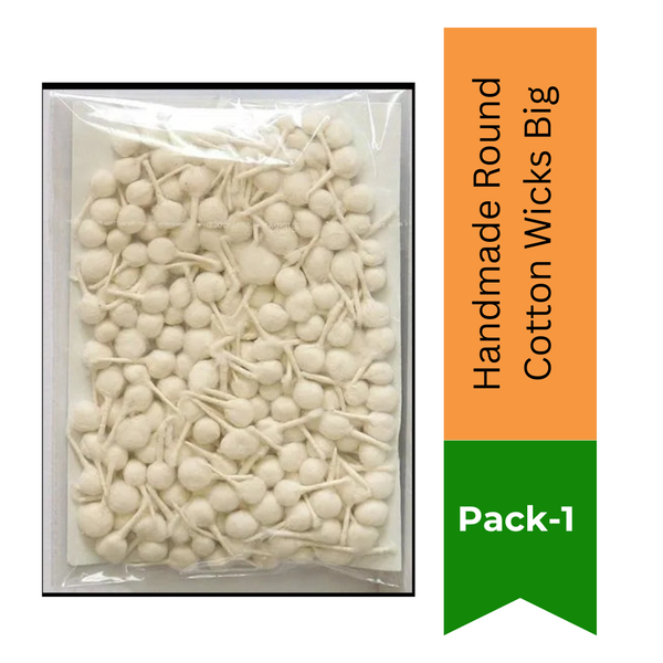 Handmade Round Cotton Wicks Big