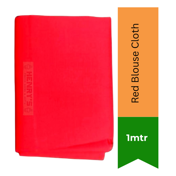 Red Blouse Cloth 1 MTR N