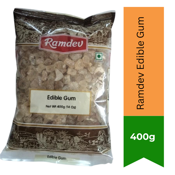 Ramdev Edible Gum 400g – Natural Edible Gum|BB:MAR.2026