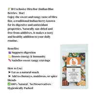 IB Wellness Hira Bor (Indian Blue Berries) – Natural Digestive & Immunity Booster | Dried Fruit