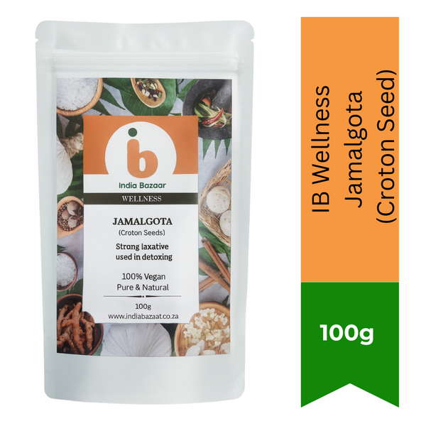 IB Wellness Jamalgota (Croton Seed) – Potent Ayurvedic Purgative Herb | For External Use Only