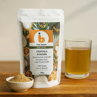 IB Wellness Triphala Powder - Amla (Indian Gooseberry), Haritaki, and Baheda