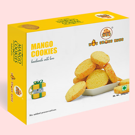 Hot Cross Buns Mango Cookies 200gm