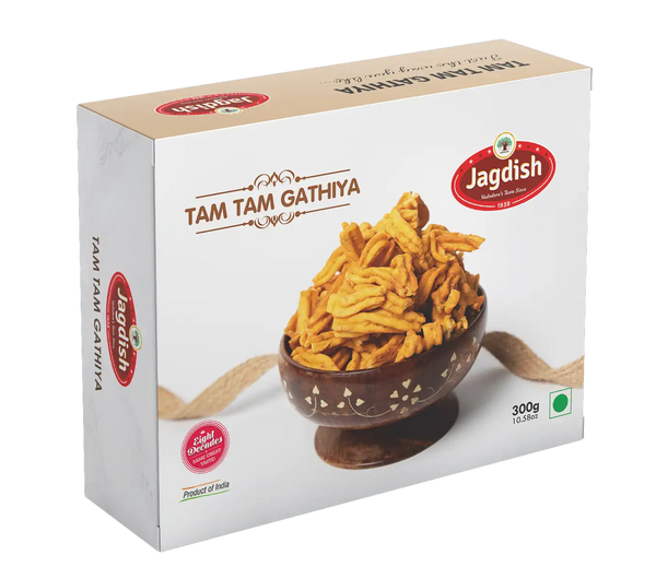 Jagdish Farsan Tam Tam Gathiya 300gm |BB:04.JUL.2025