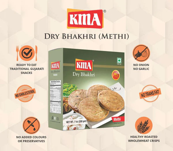 KMA Dry Bhakri Methi 200GM