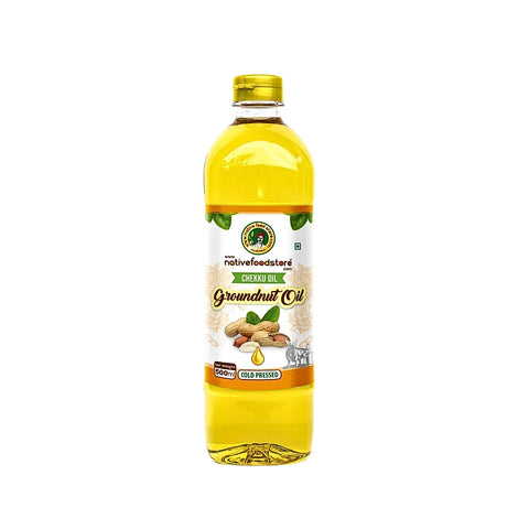 Native Food Store Cold Pressed Groundnut Oil