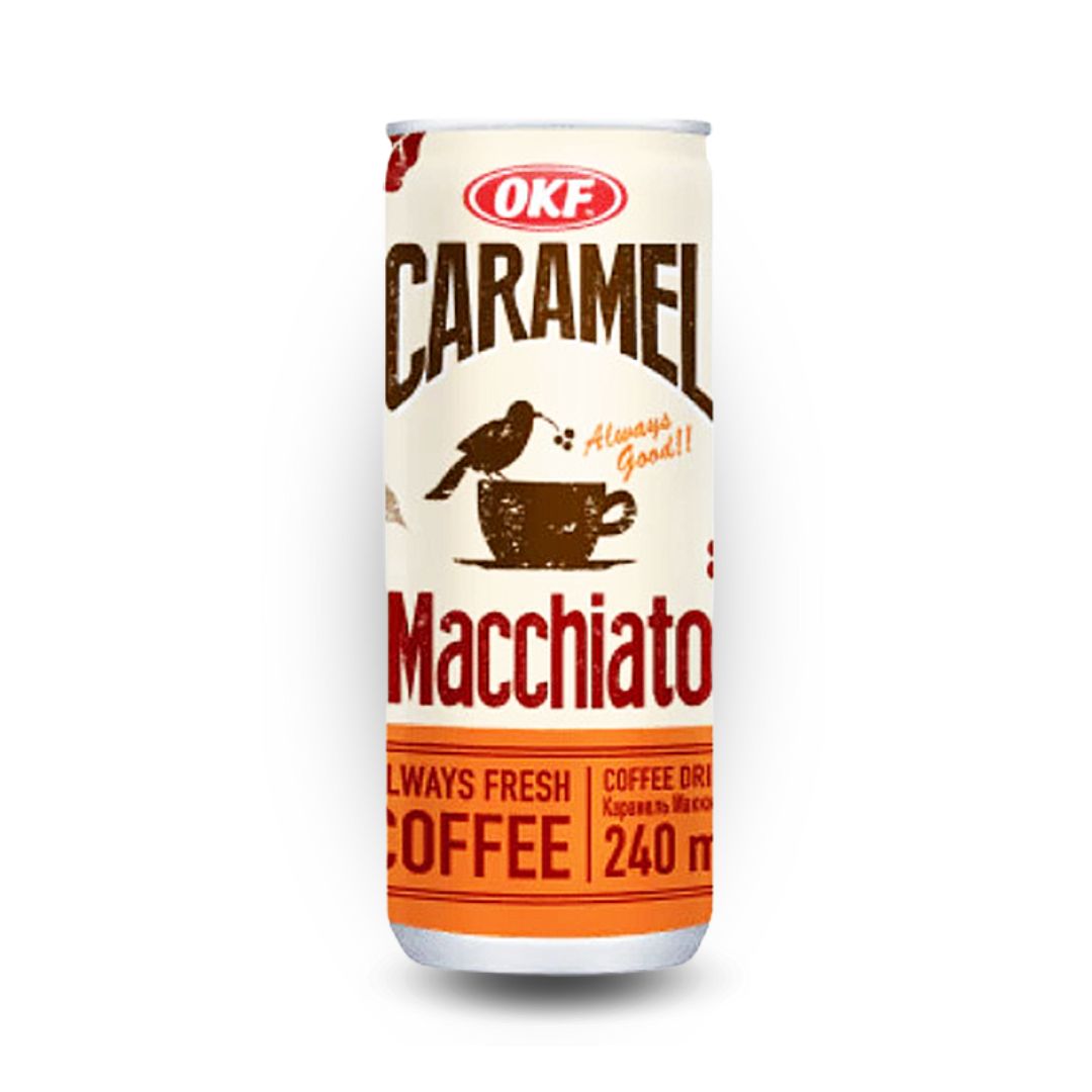 OKF Caramel Macchiato 240ml Can IndiaBazaar.co.za