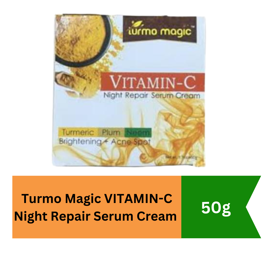 Turmo Magic VITAMIN-C Night Repair Serum Cream 50g|BB:APR.2027
