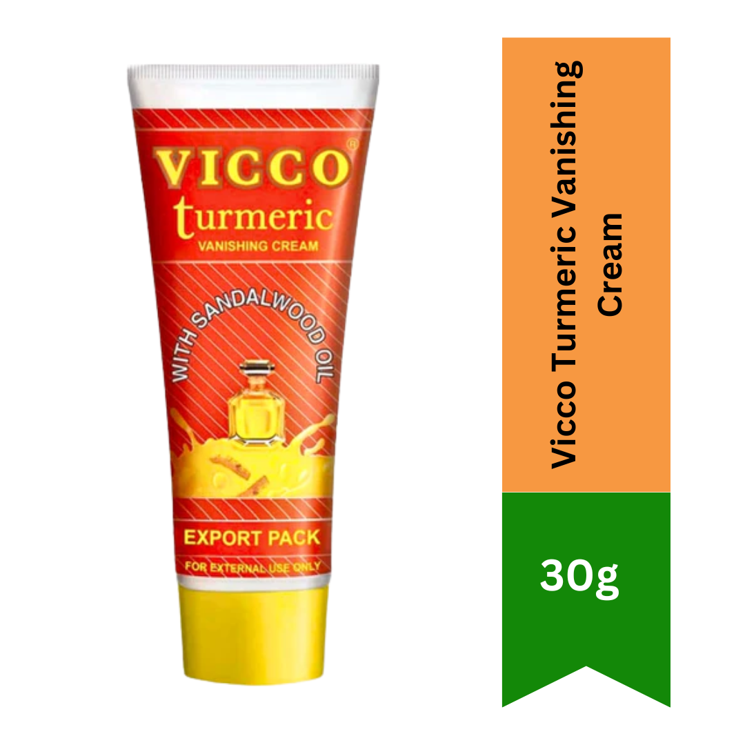 Vicco Turmeric Vanishing Cream 30g|BB:FEB.2027