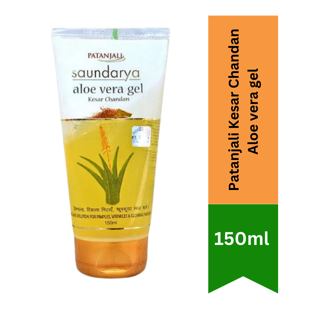 Patanjali Kesar Chandan Aloe vera gel 150ml |BB:MAY.2027
