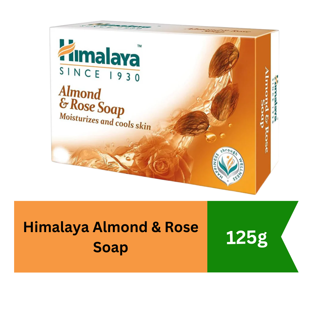 Himalaya Almond & Rose Soap |BB:JUL.2026