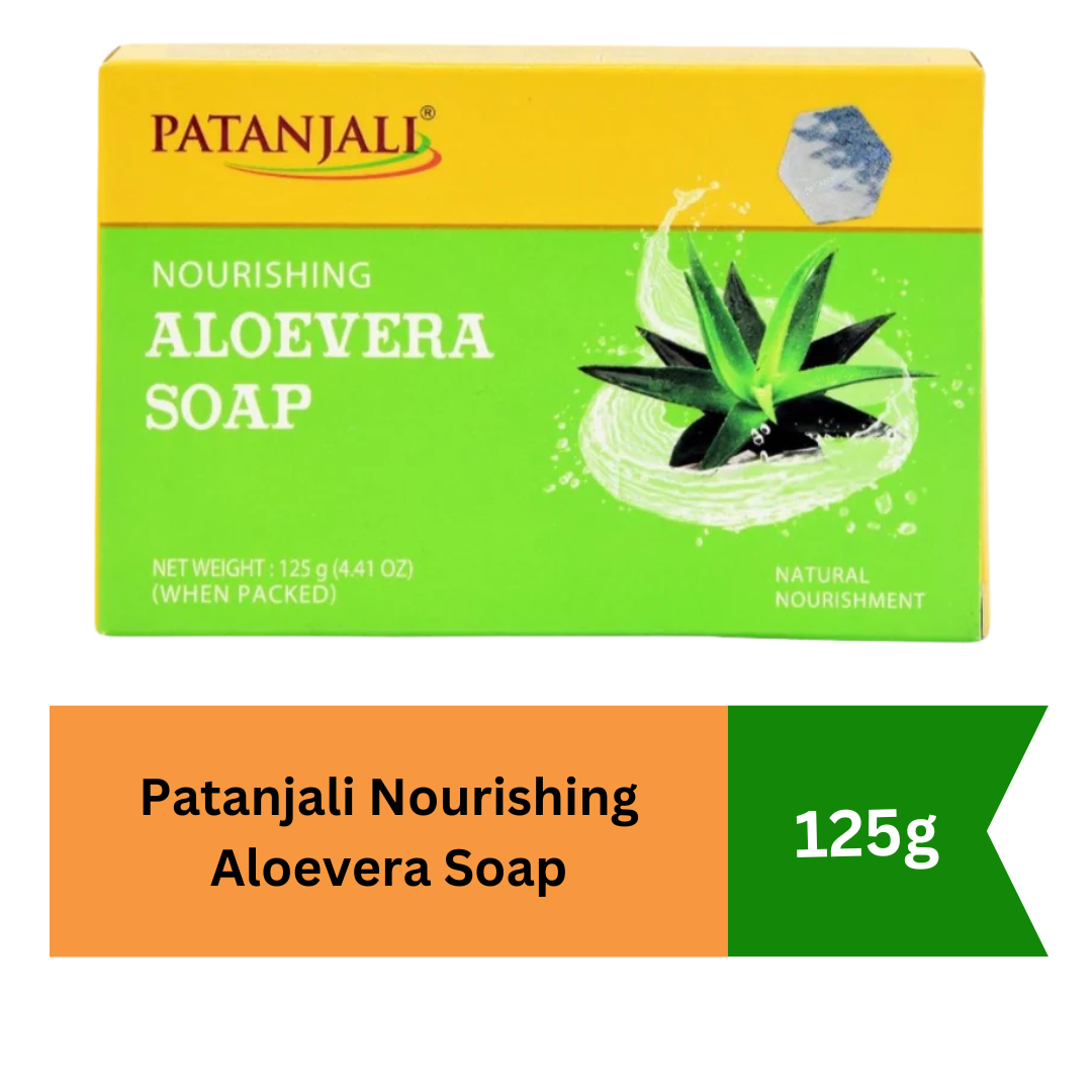 Patanjali Nourishing Aloevera Soap|BB:28.JAN.2026