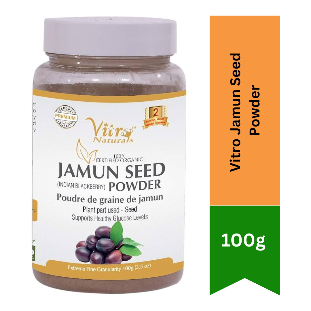 Vitro Jamun Seed Powder|BB:04.FEB.2027