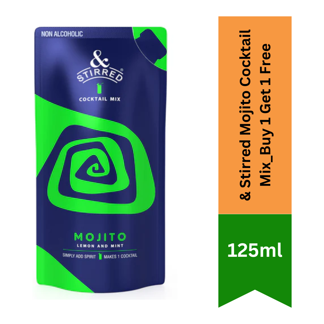 & Stirred Mojito Cocktail Mix_Buy 1 Get 1 Free |BB:06/12/2025