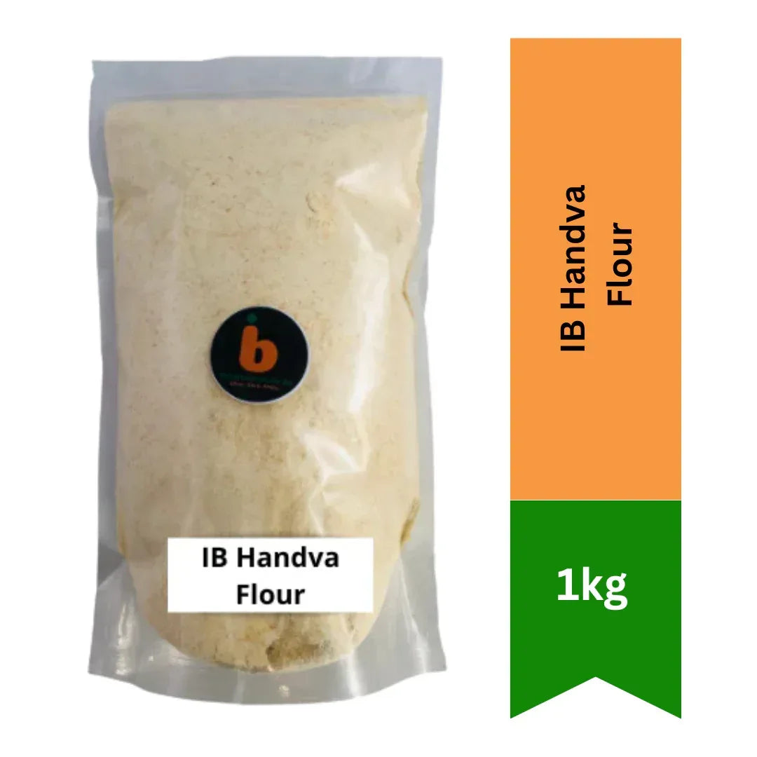 IB Handva Flour / Savoury Baked Lentil & Rice Cake Mix (Gujarati Handvo Lot) | 1kg - Multigrain Flour for Healthy Baking, Snacks & Meals, High Fiber Nutrition | South Africa | India Bazaar