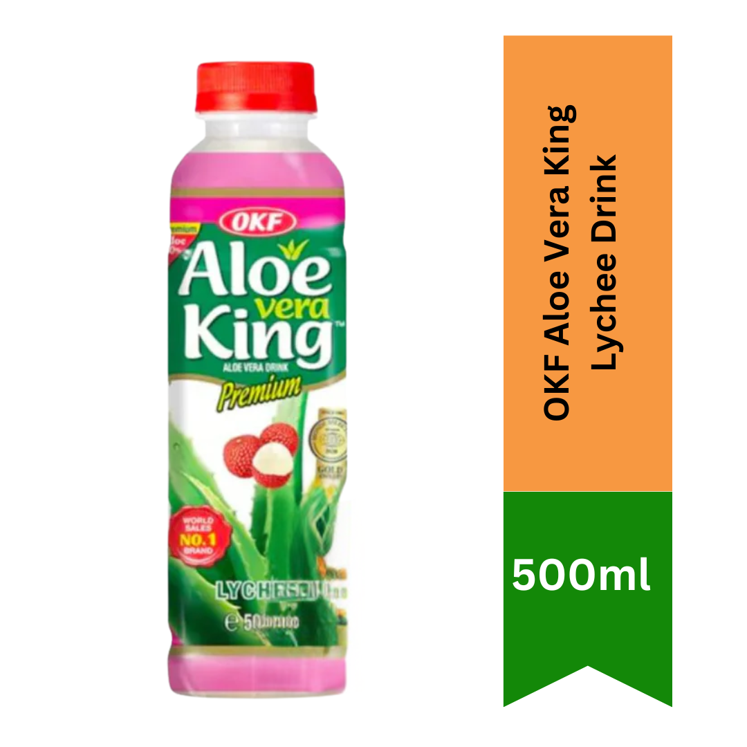 OKF Aloe Vera King Lychee Drink|BB:31.JUL.2026