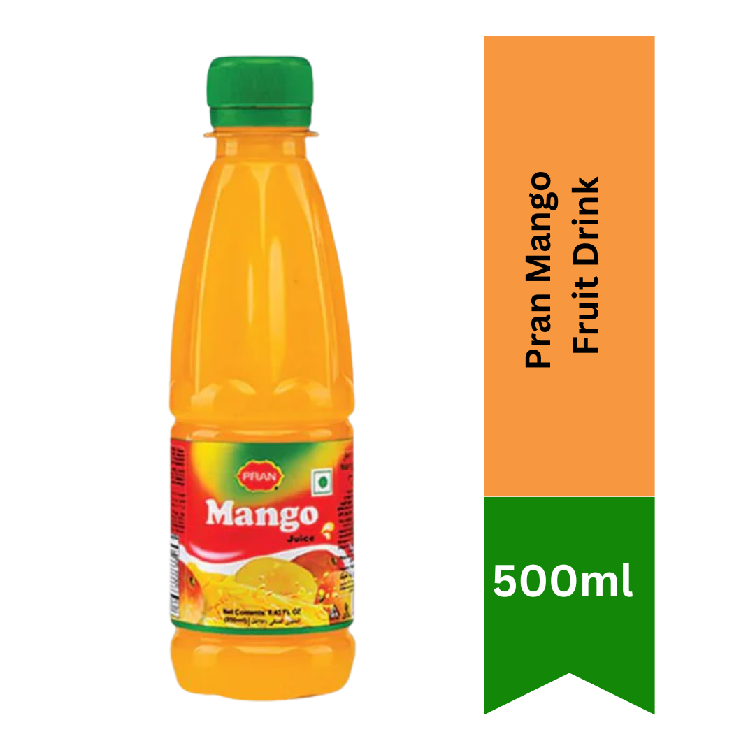 Pran Mango Fruit Drink500g |BB:21.DEC.2026