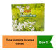 Flute Jasmine Incense Cones (Mogra Dhoop Cones) - Fragrance for Uplifting Altar Puja Mandirs & Relaxing Home Aromatherapy | South Africa | India Bazaar