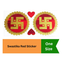 Swastika Red Sticker