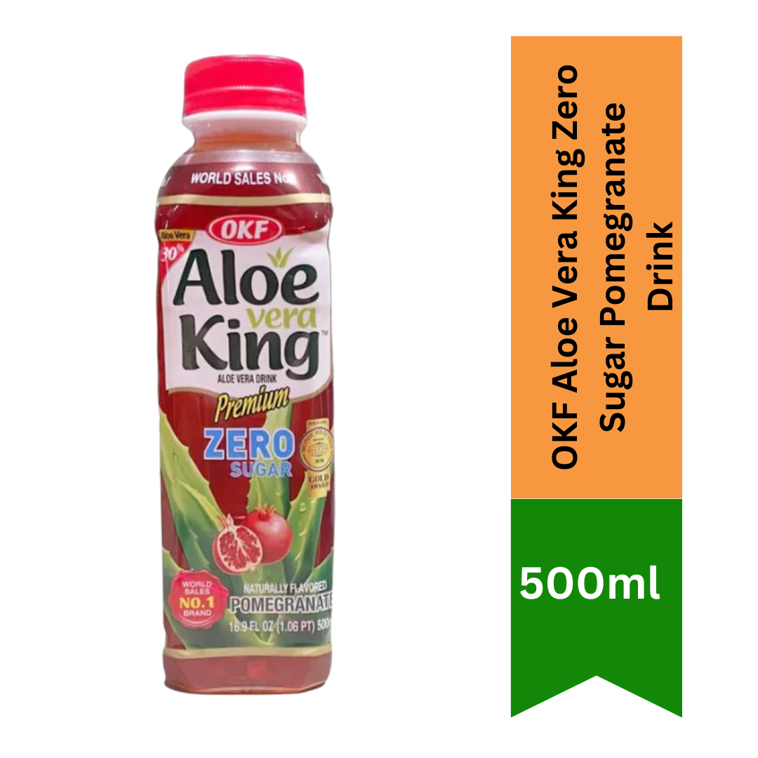 OKF Aloe Vera King Zero Sugar Pomegranate Drink|BB:13.SEP.2026
