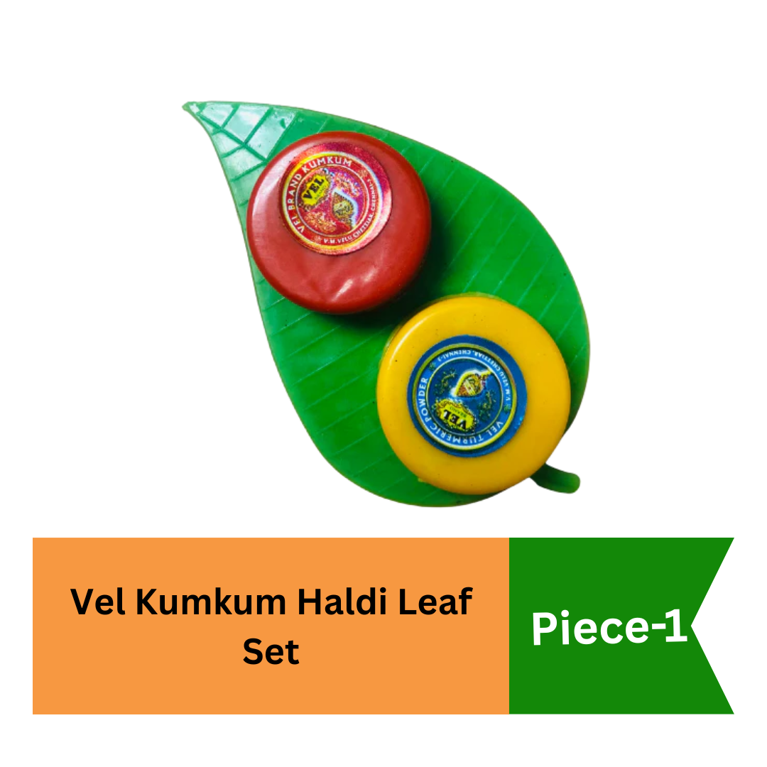 Vel Kumkum Haldi Leaf Set